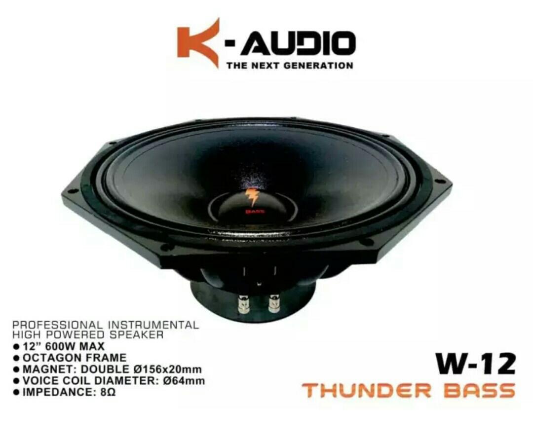 konzert thunder bass subwoofer