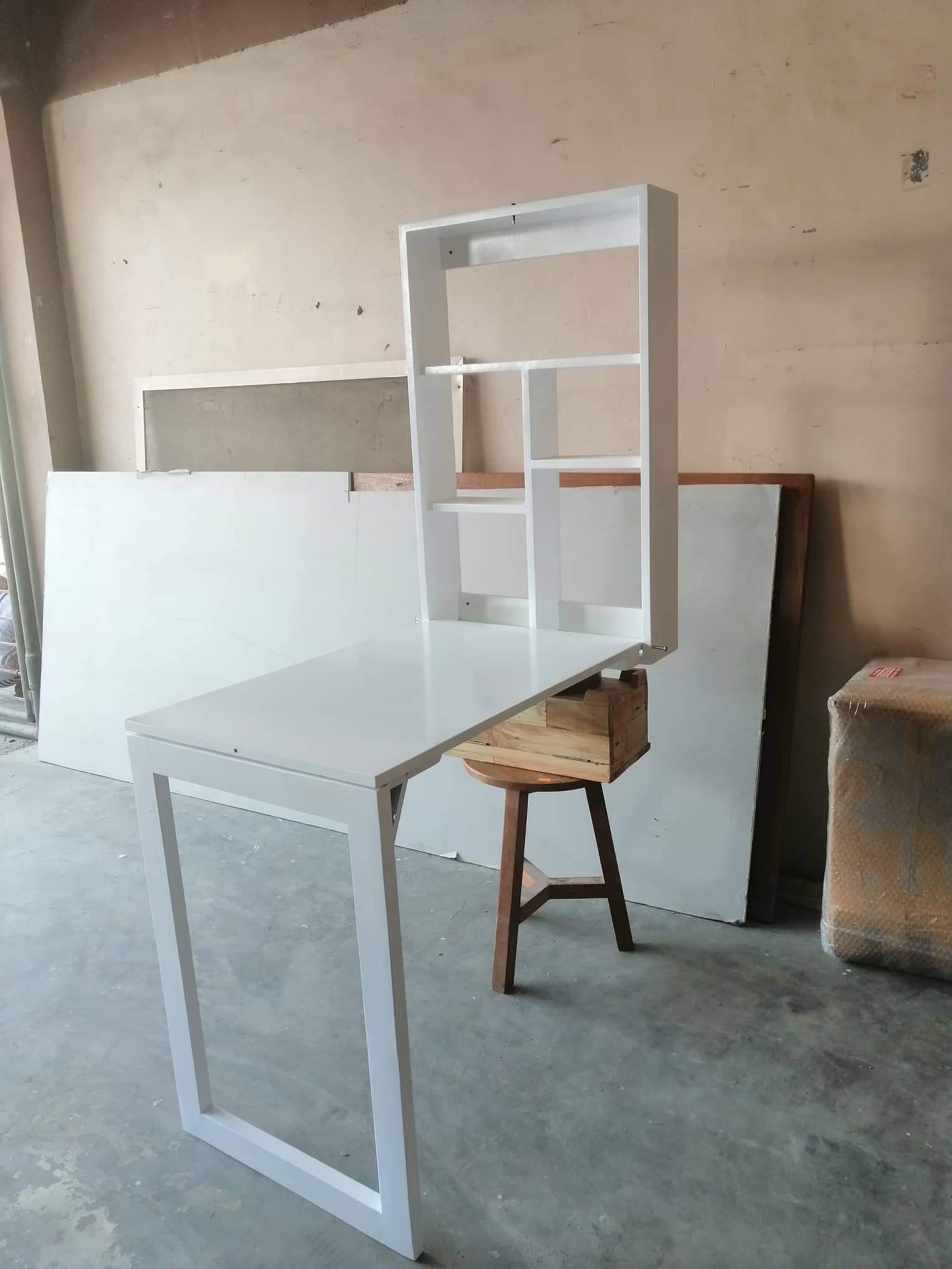 Solid Wood Wall Mounted Space Saver Table/Foldable Table Lazada PH