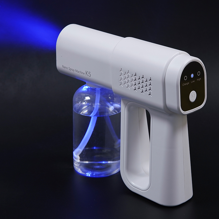 KSL Handheld wireless disinfectant spray gun Rechargeable blue light