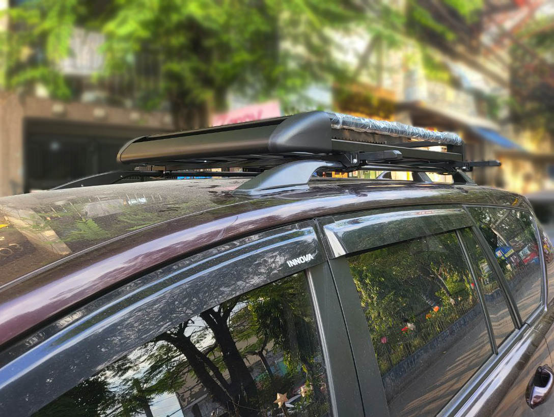38x50 Double Wall Roof Rack Installed In Toyota Innova Lazada PH
