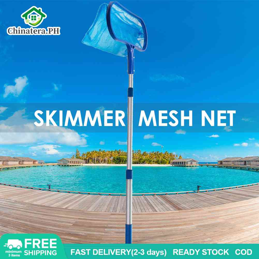 [Fast Arrival] Telescopic Swimming Pool Cleaning Net Salvage Net Mesh