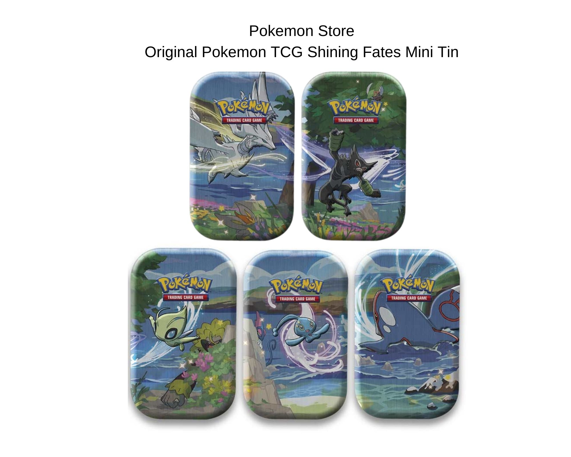 Pokémon Shining Fates Mini Tin 2 Pack for sale online