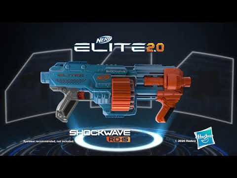 Brinquedo Nerf Lançador Elite 2.0 Shockwave Rd-15 Hasbro - Loja Zuza  Brinquedos