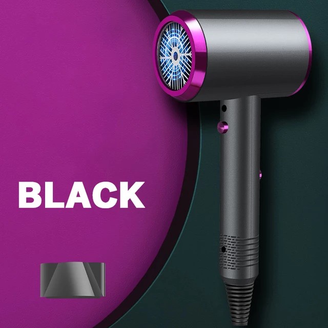 Professinal Leafless Hair Dryer 220V Negative Ion Quick Dry Home