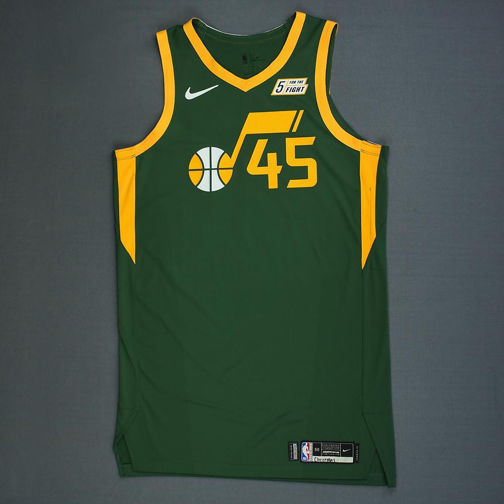 : Outerstuff Donovan Mitchell Utah Jazz #45 Yellow Kids 4-7  Statement Edition Jersey (4) : Sports & Outdoors