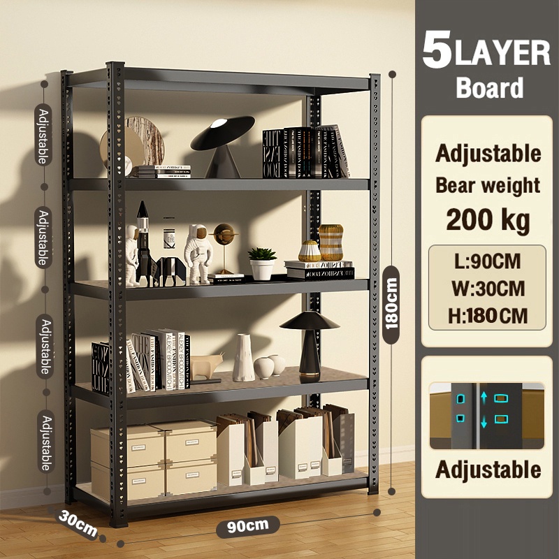 Multi-Purpose Steel Rack Storage Metal Shelf- Kitchen Shelves Rack ...