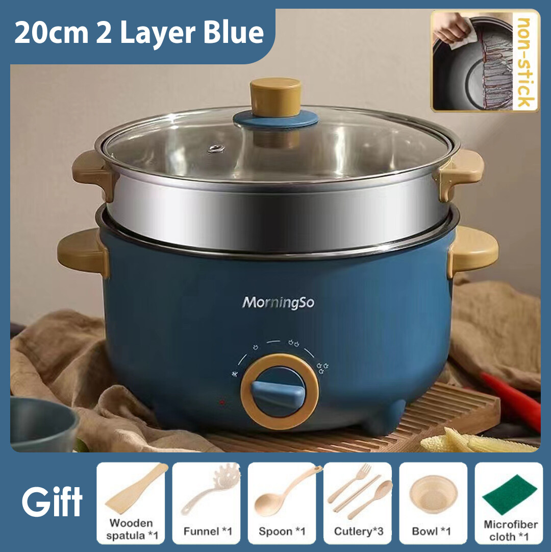 [COD] Multifunctional Electric Cooker Non Stick Multi Cooker with