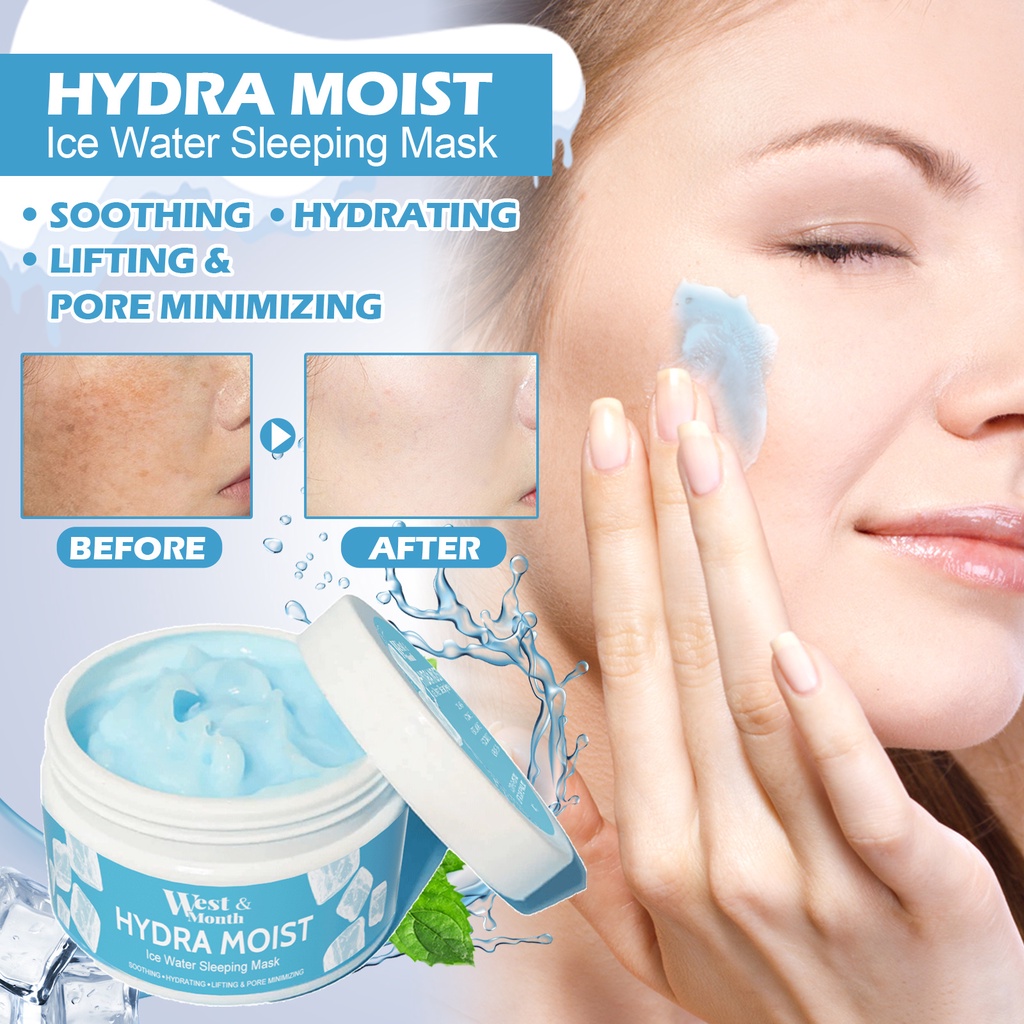 Original Hydra Moist Sleeping Mask Ice Water Collagen Firming Sleeping ...