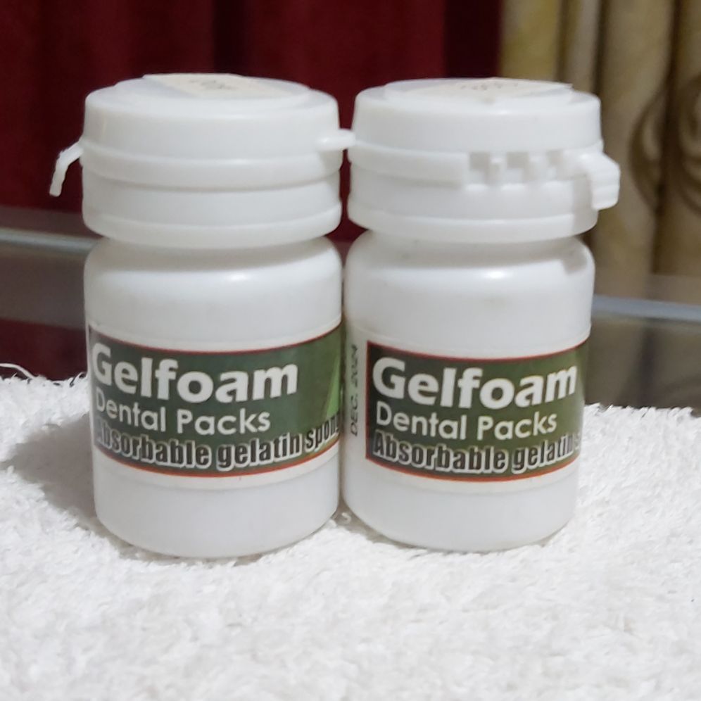 Gel foam Absorbable Gelatin Sponge sold per bottle Lazada PH