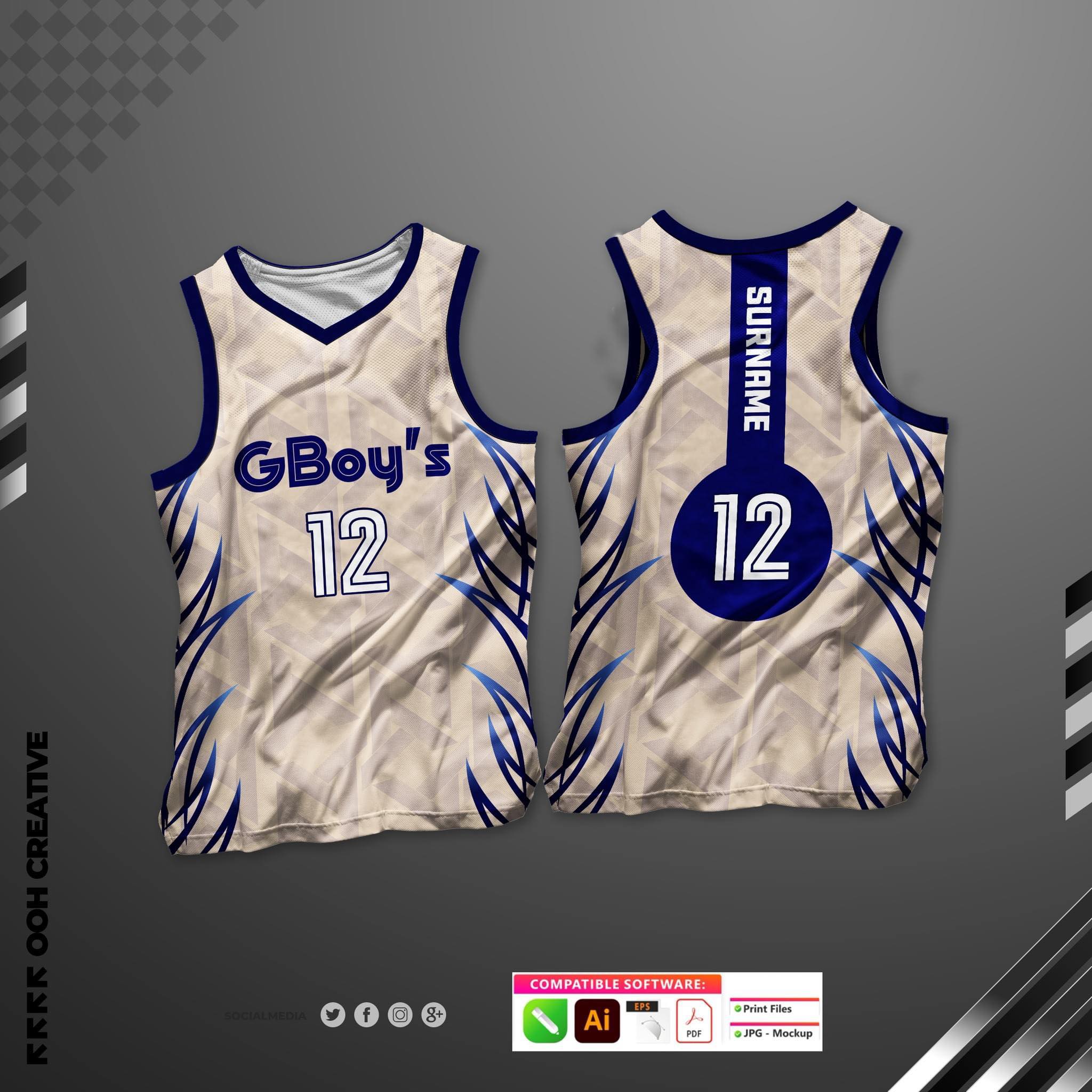 Fully Sublimated Jersey for Kids (FREE CUSTOMIZABLE NAME & NUMBER