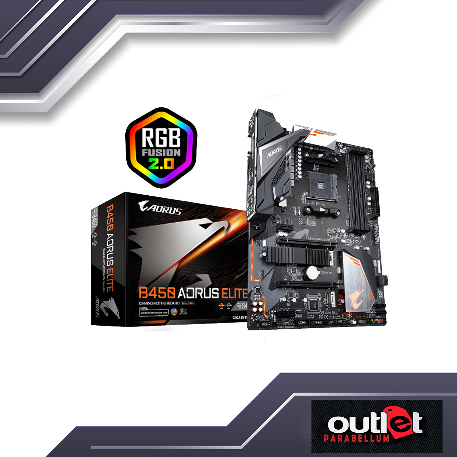 Rgb Fusion Gigabyte B450 Aorus Elite Motherboard Rgb Fusion