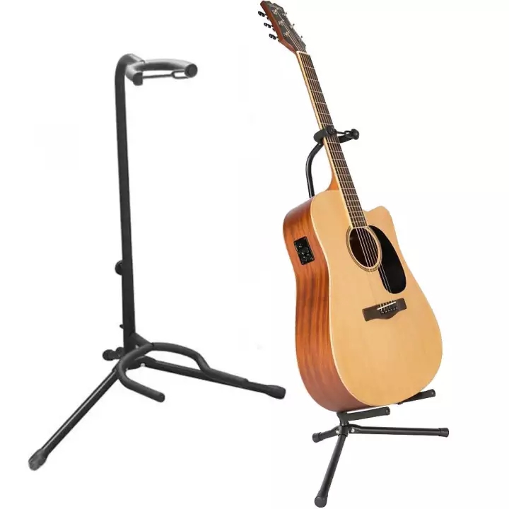 KAWES Guitar Stand Wear-resistant Folk Guitar Floor Stand Holder Lute Bass  Musical Instrument Bracket Guitar Rack