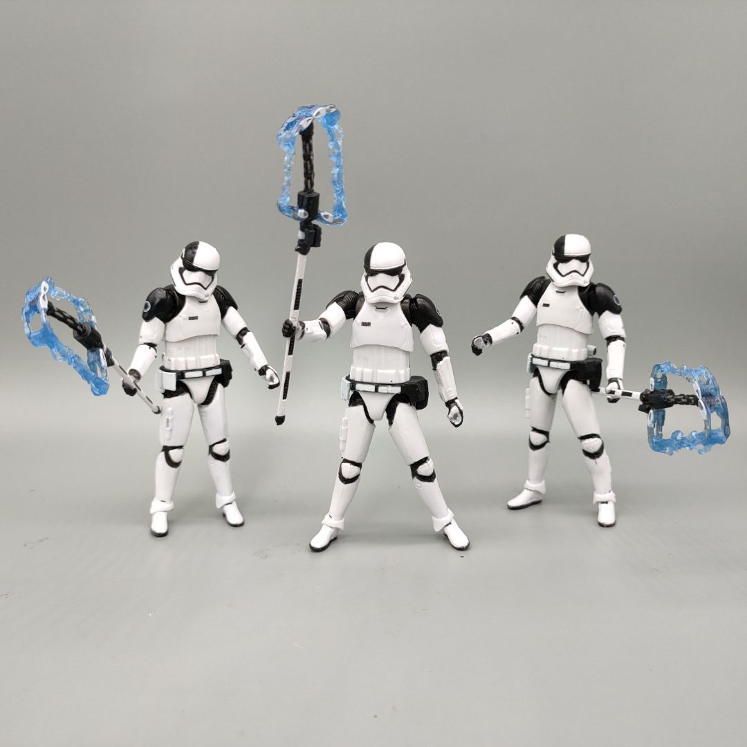 3.75" Star Wars Republic Shadow Utapau Black Clone Trooper Loose Action Figure 
