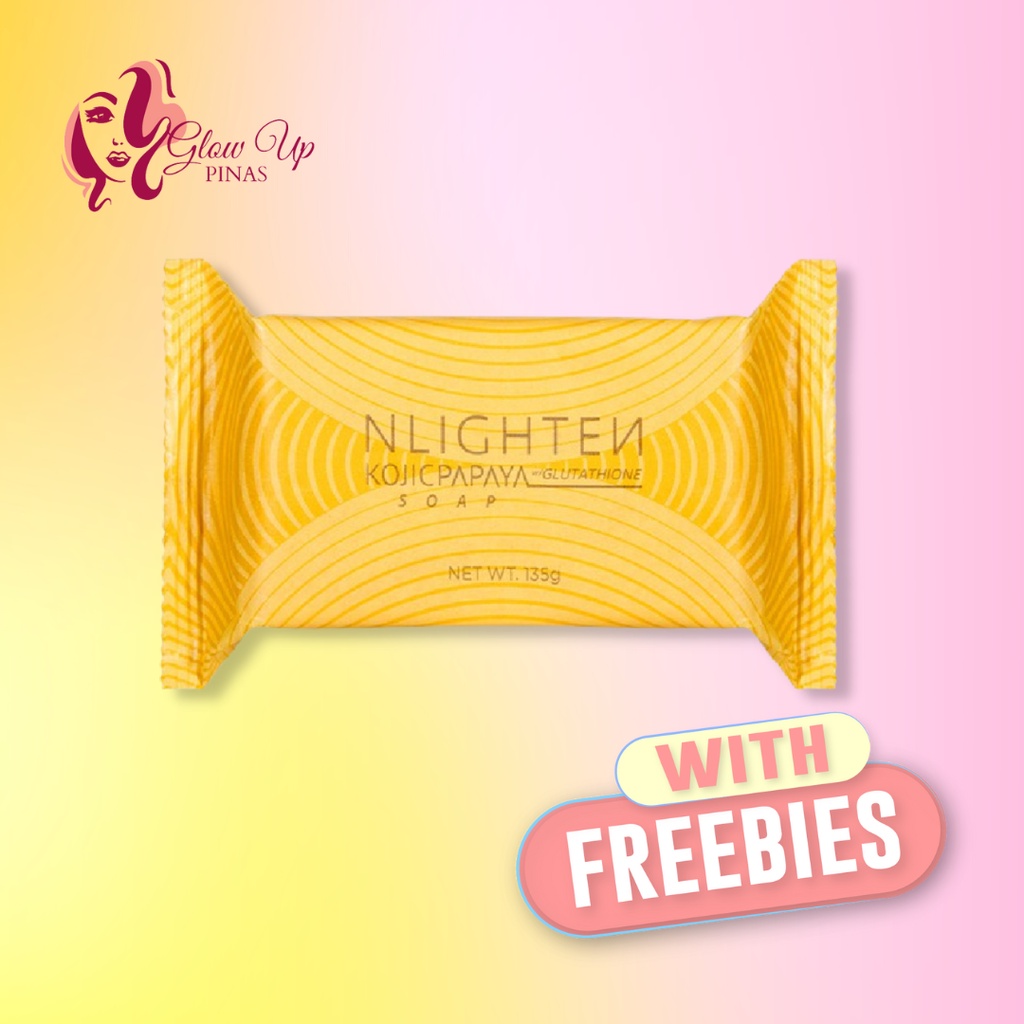 Glow Up PH NWORLD Original Nlighten Kojic Papaya with Glutathione Soap