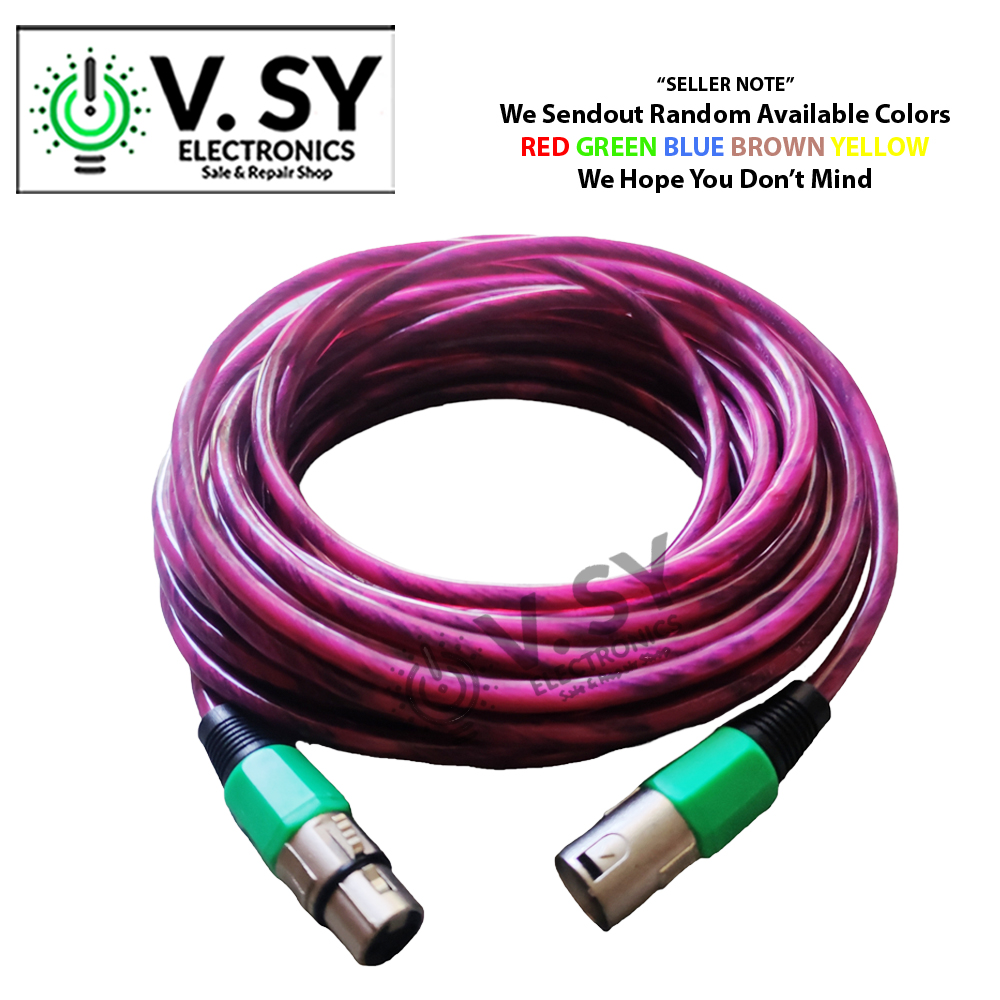 HYUNDAI /TRIDENT and Quantum Premium 10M 3 Pins Male XLR Plug to 3Pins