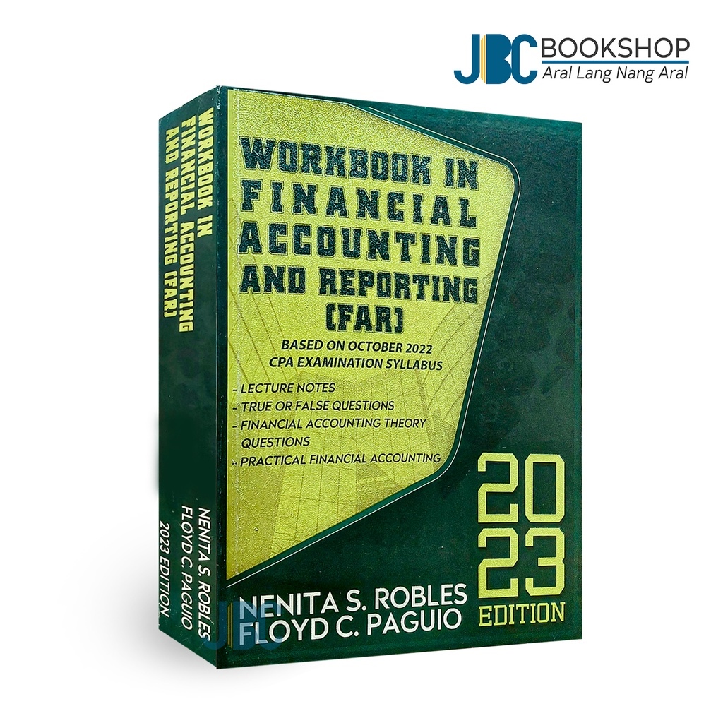 Workbook in Financial Accounting and Reporting 2023 by Nenita Robles Floyd Paguio | Lazada PH