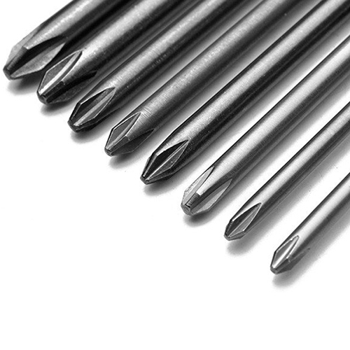 8 Cái/bộ Thân Lục Giác 75Mm 1/4 Đầu Chữ Thập Từ Tính, Dụng Cụ Đầu Tua Vít Dài