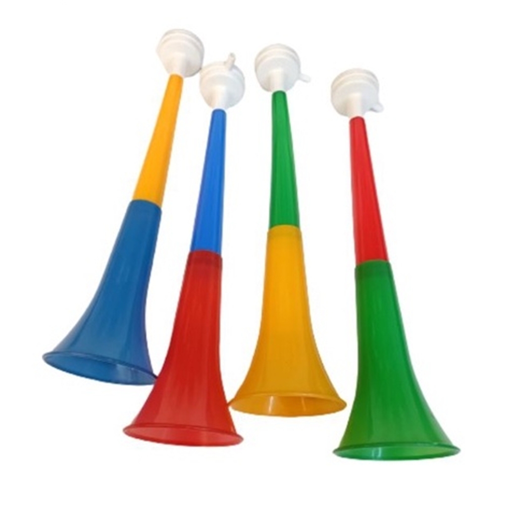 2 Layer Assorted Color Trumpet Loud Plastic Trumpet/ Torotot Toys Horn ...