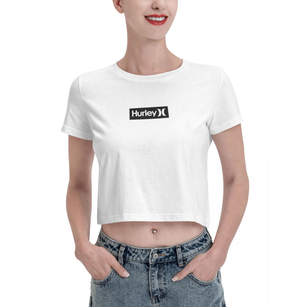 Herdenkings vacuüm Effectief Hurley Tops Nostalgic Ladies Shirts Printed Pattern Shirts T-shirts  Oversized Cut Women's T-shirts Statement Fashion Oversized Cut Tops Women's  Shirts Women's T-shirts | Lazada PH