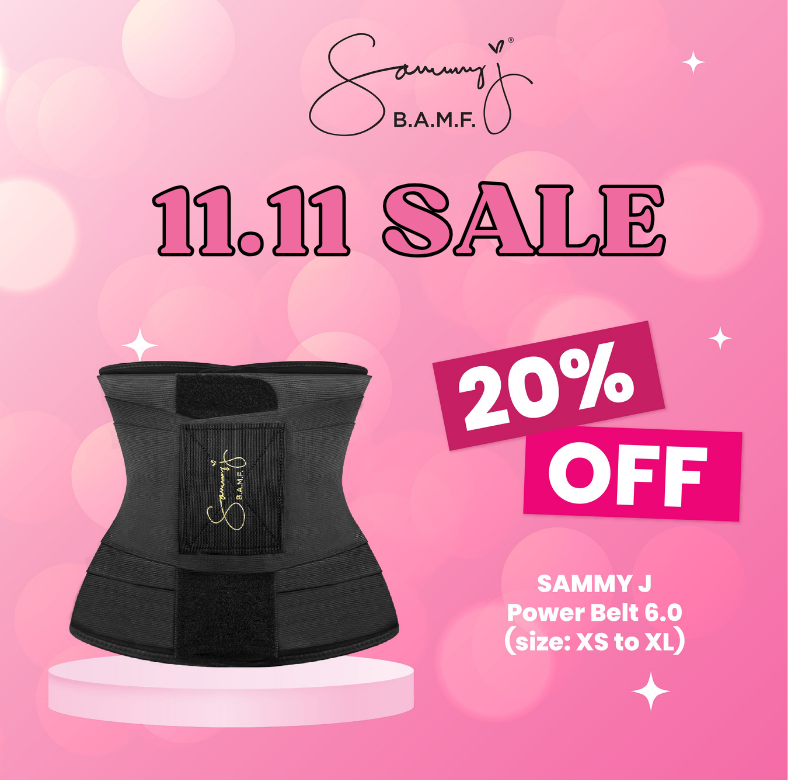 SAMMY J POWERBELT 6.0 (EXTRA SMALL - EXTRA LARGE) Cotton Waist