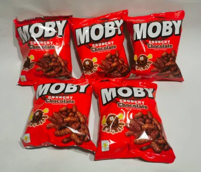5 Packs of Moby Chocolate Snack (25g)