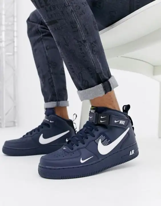 air force 1 utility navy blue