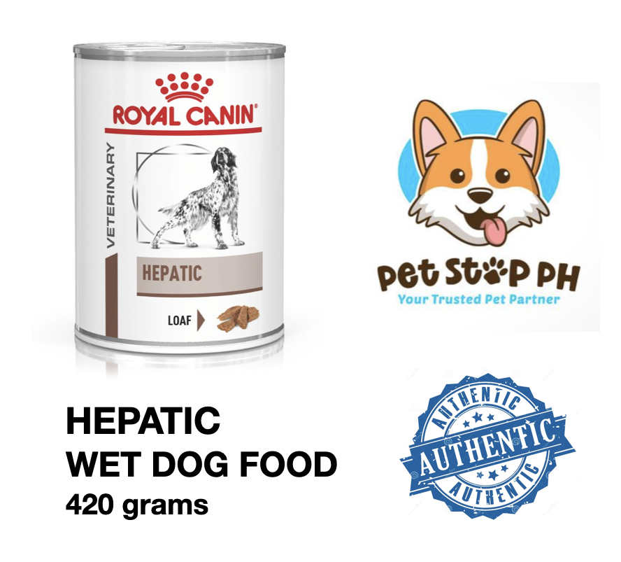 Hepatic canned dog clearance food