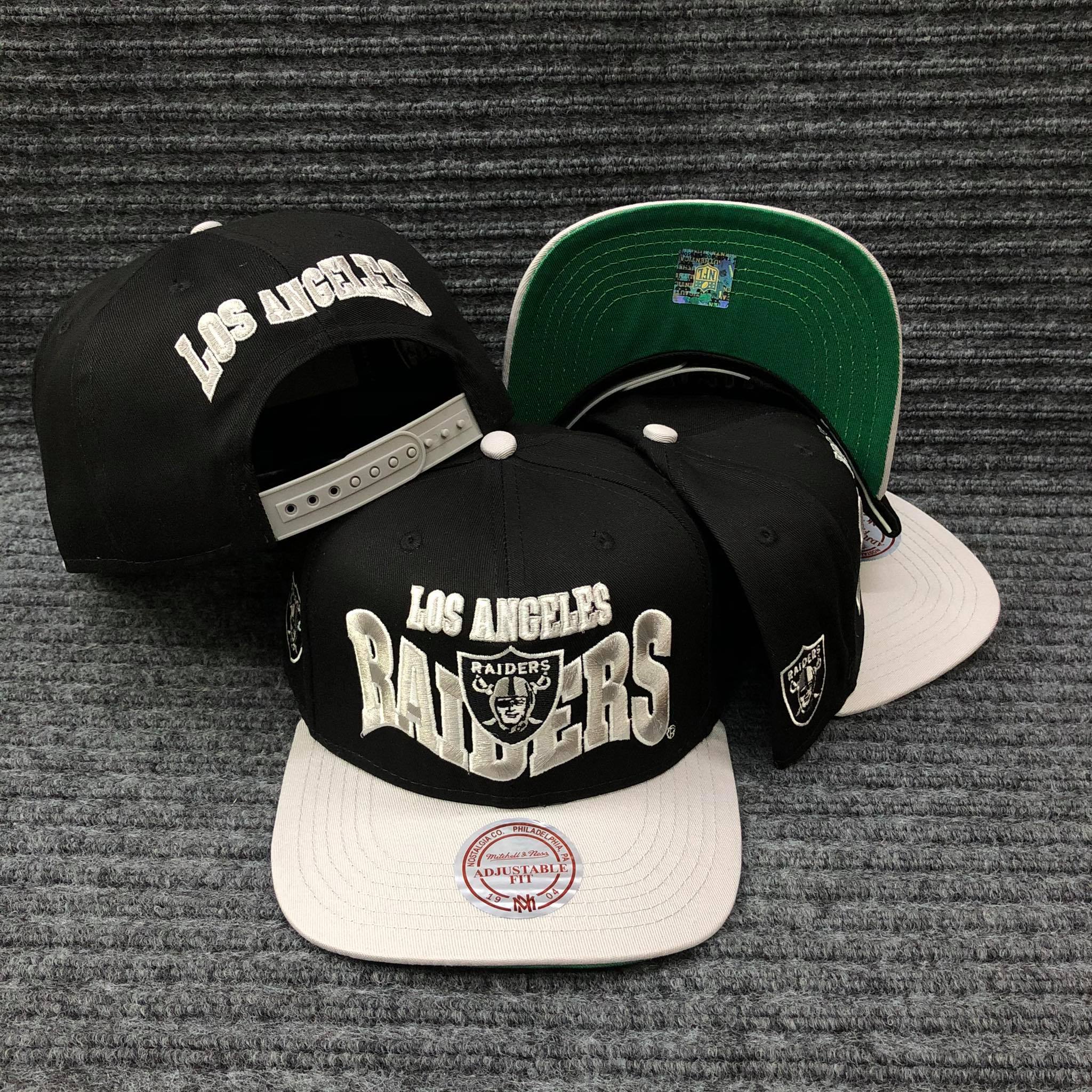 Los Angeles Raiders Green Under Brim 