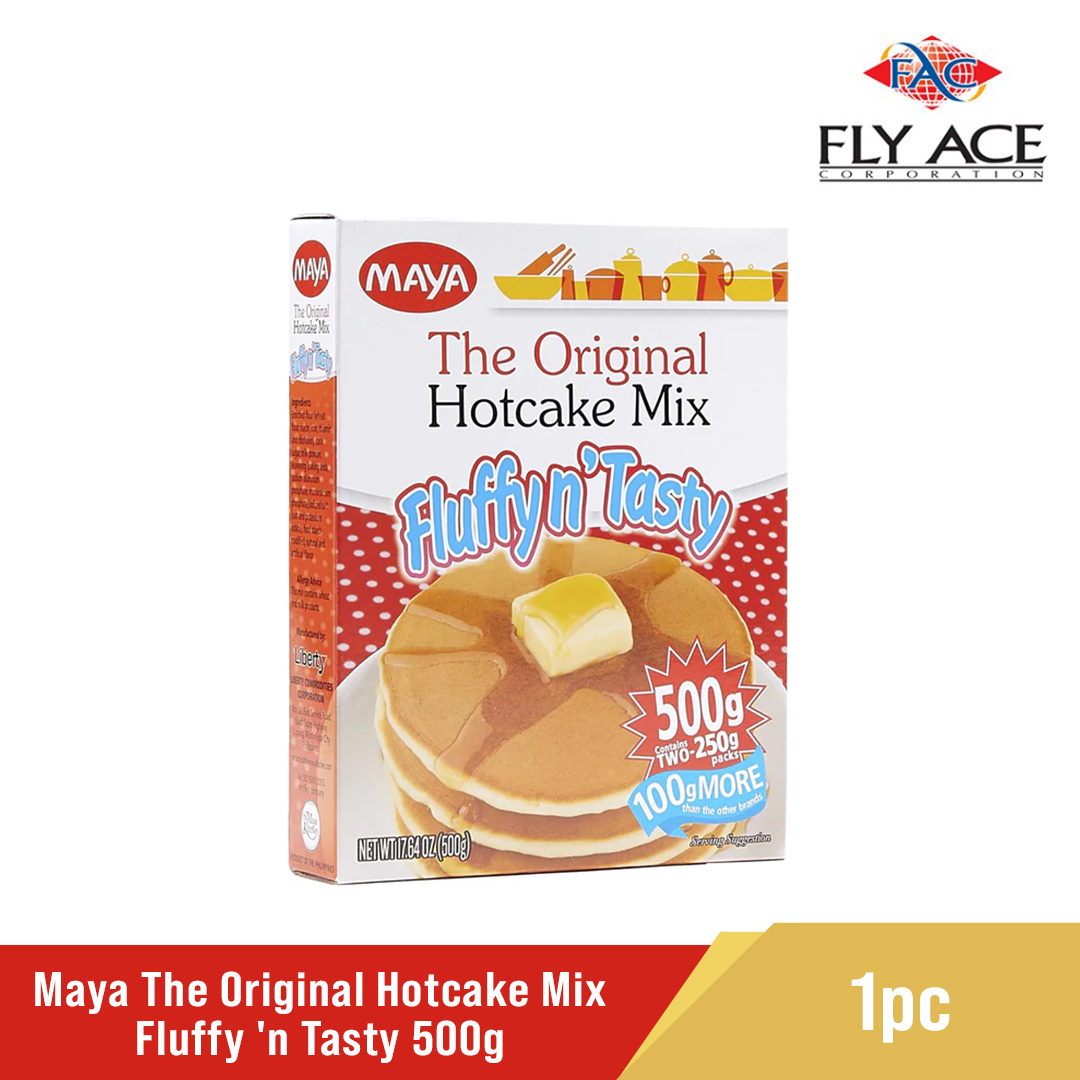 Maya The Original Hotcake Mix Fluffy 'n Tasty 500g | Lazada PH