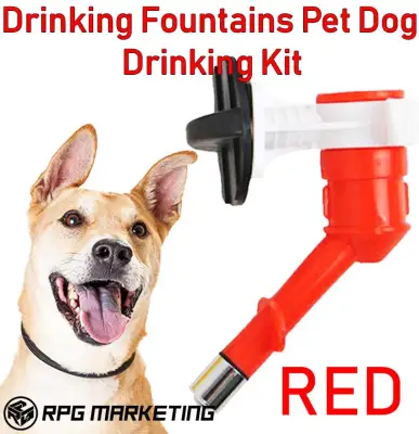 Ball-type Drinking Fountains Pet Dog Drinking Kit Hanging Water Bottle Head Pet Drinking Water Head for Dogs Cats