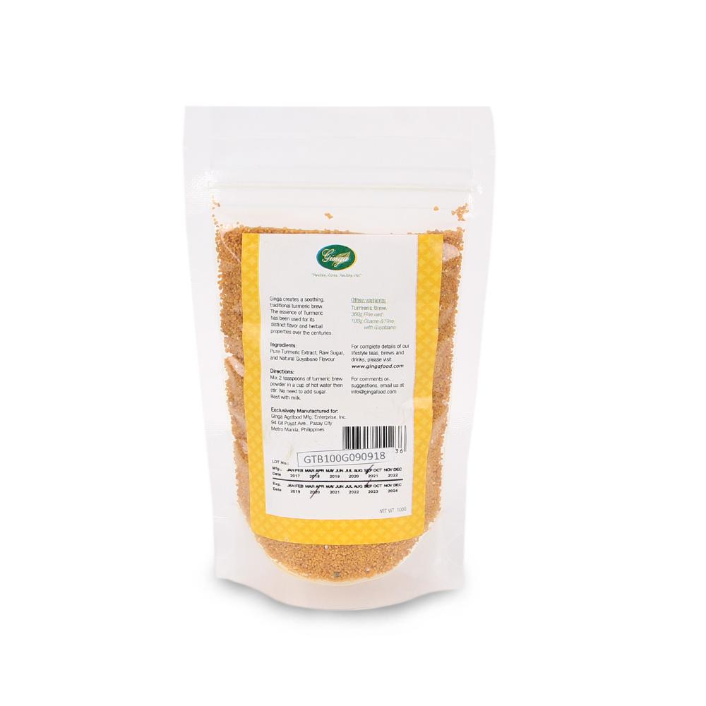 Ginga Turmeric Brew with Guyabano Coarse 100g review and price