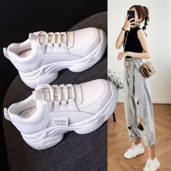 white sports shoes online