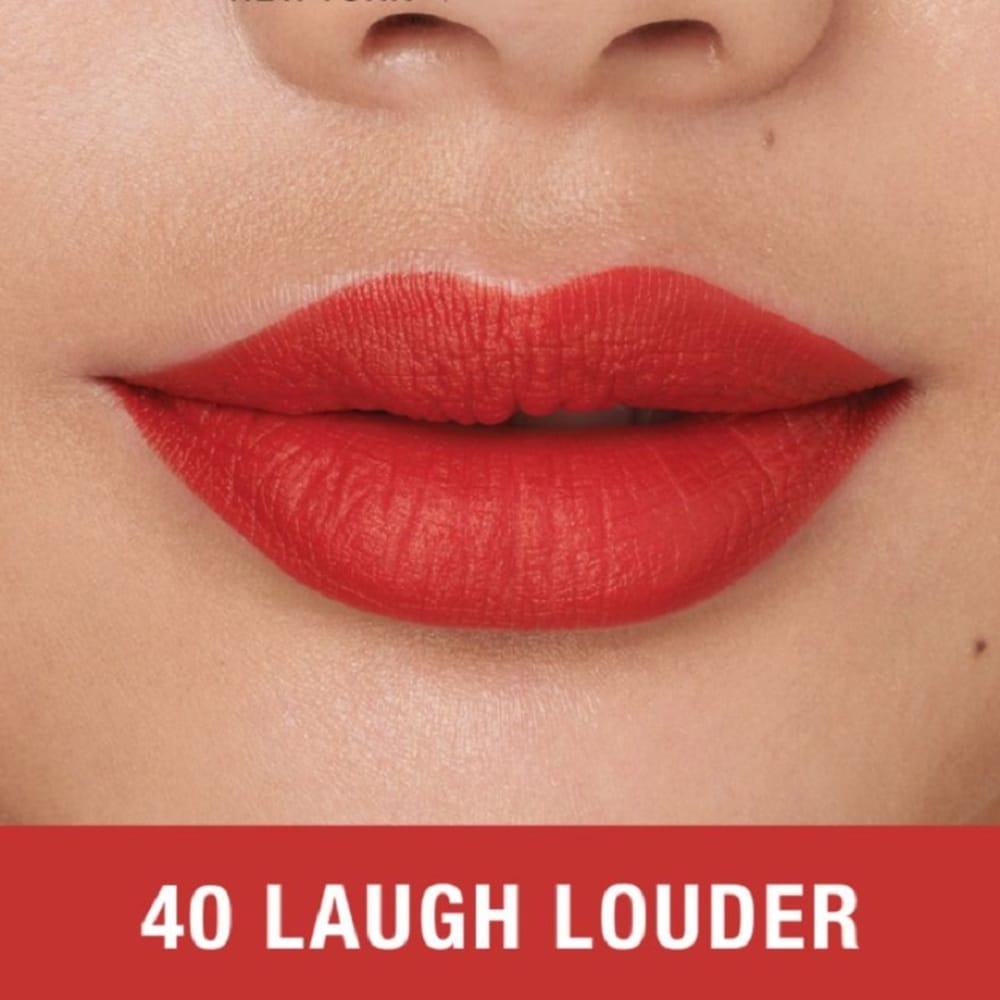 maybelline superstay ink crayon 40 laugh louder