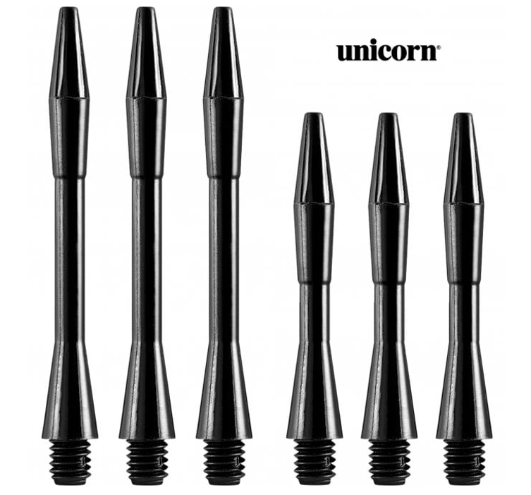 Steli Per Freccette Unicorn XL In Alluminio - Confezione Da 3 O 15, Lunghezza S (35,1mm) E M (45,6mm)