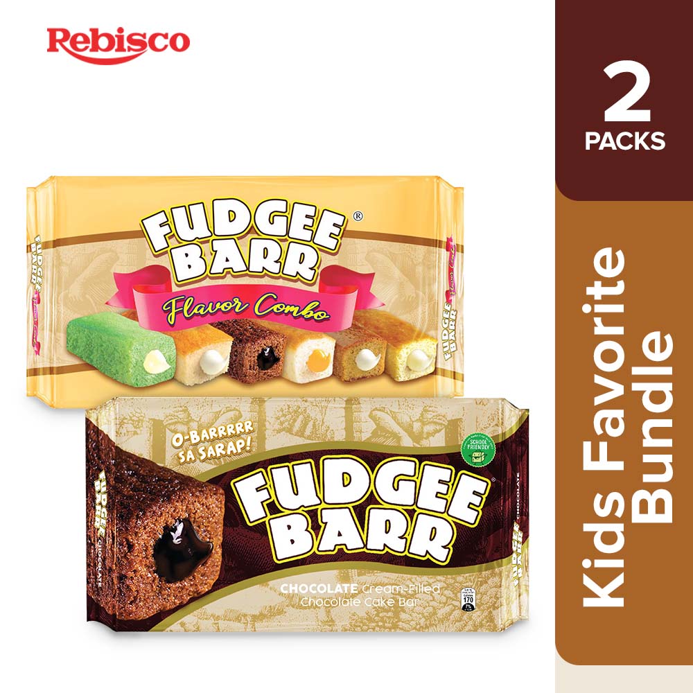 Fudgee Combo Bundle Fudgee Barr Chocolate + Fudgee Barr Combo Lazada PH