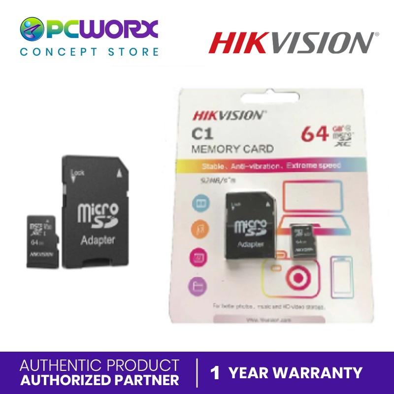 Hikvision / Hiksemi HSTFC1(STD) Micro SD Card R/W 92/20 MB/S V10 with