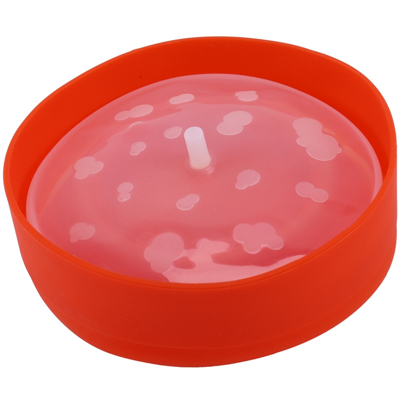 Popcorn Microwave Silicone Foldable Red Kitchen Easy Tools Diy Popcorn Bucket Bowl Maker with Lid