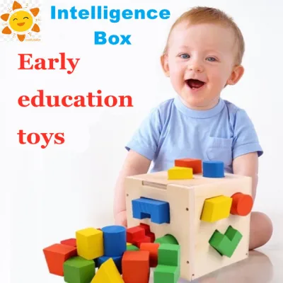 Early education toys Fifteen hole shape intelligence box gifts for kids boys girls early learning