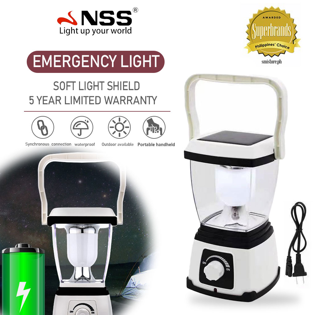 NSS Solar LED Emergency Light Super long endurance 550mAh/2W/3hour NS