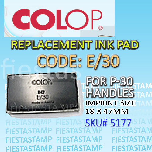 Colop E/30 Replacement Ink Pad