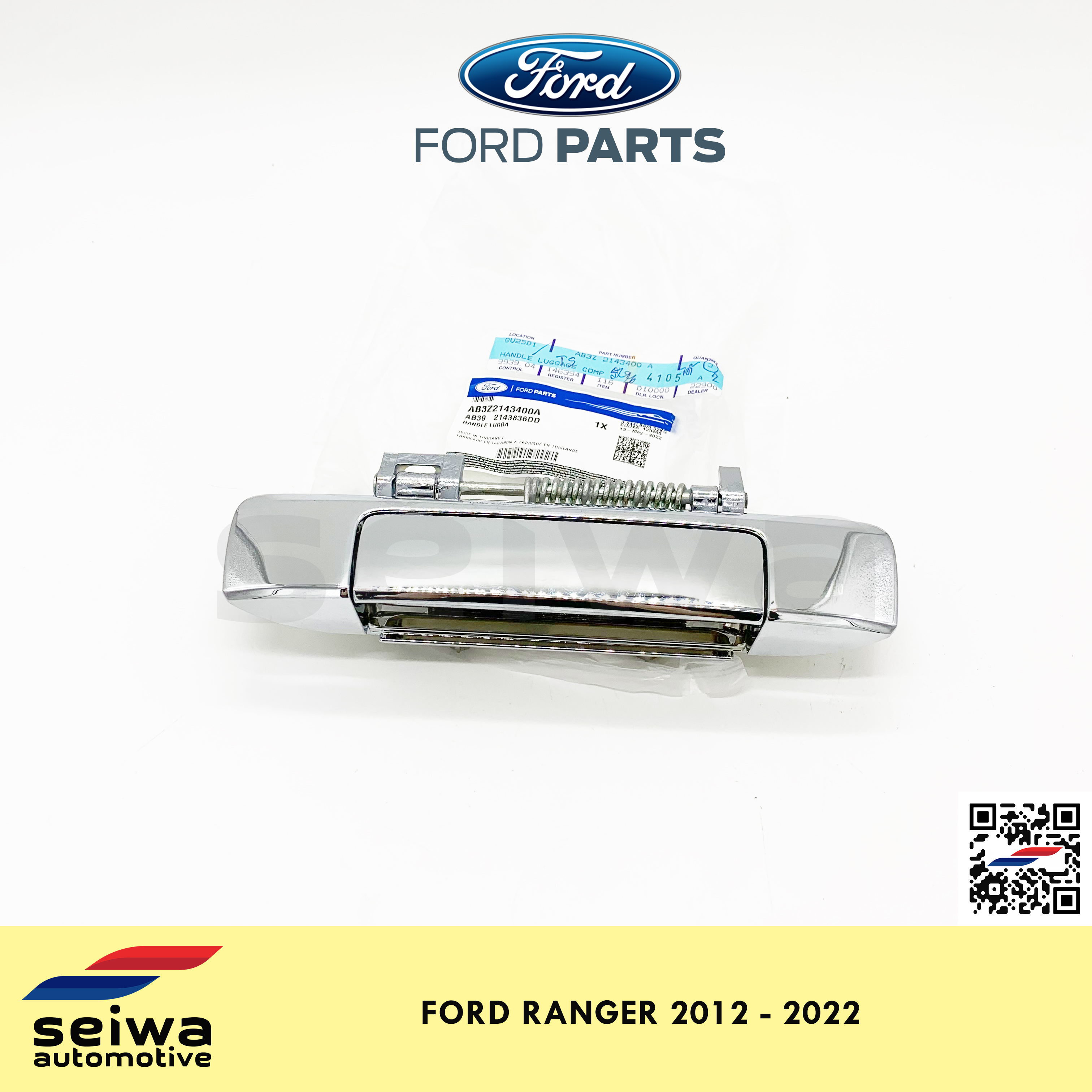 [2012 2022] Ford Ranger Tailgate Handle (Chrome) Genuine Ford Auto Parts Lazada PH