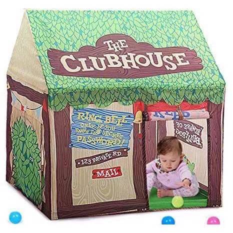 Club House Tent Playhouse ( indoor & out door ) | Lazada PH