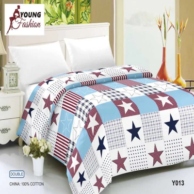Y-6 Blanket Cotton soft makapal Blanket Bed Kumot Double Double size home decor bedsheet (80"*90") #Y013