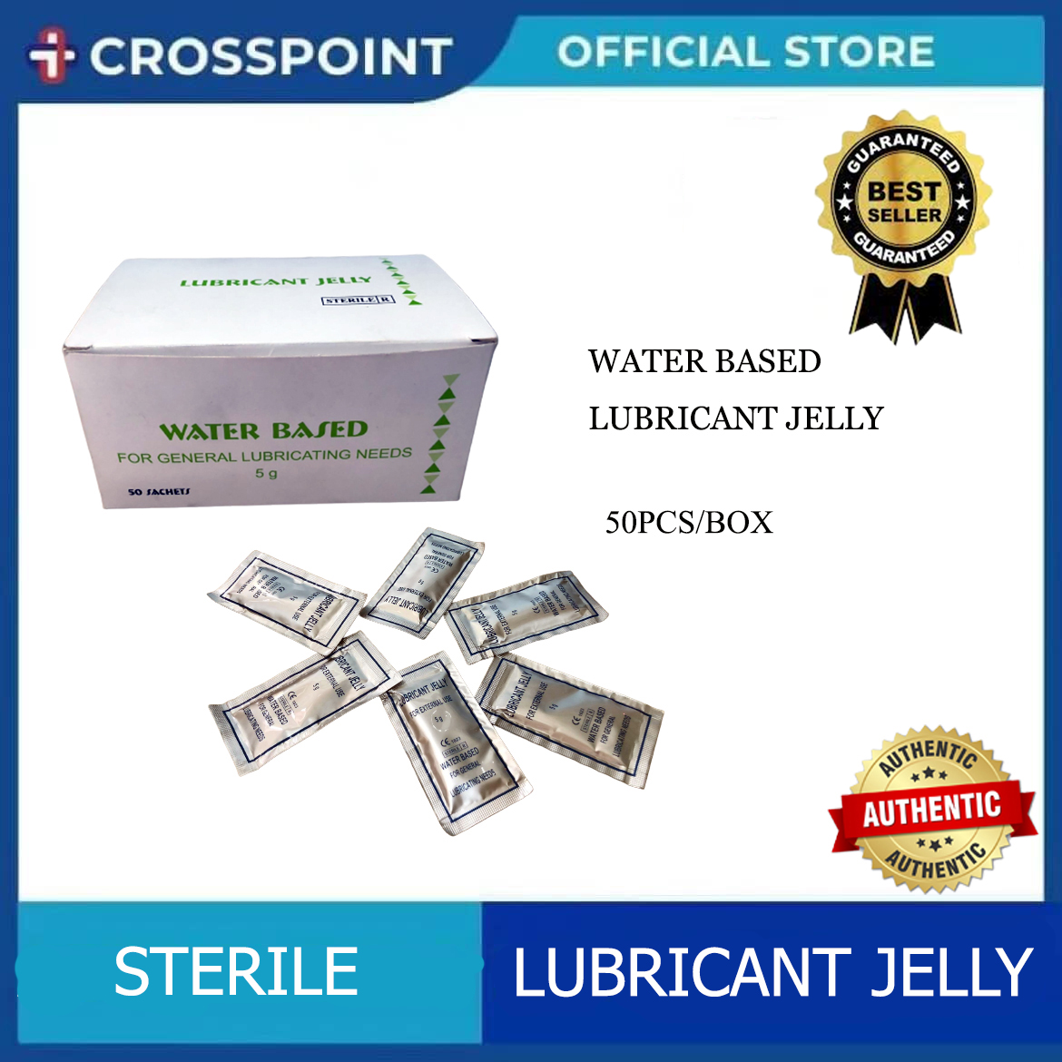 WATER BASED LUBRICATING JELLY 50PCS/BOX Lazada PH
