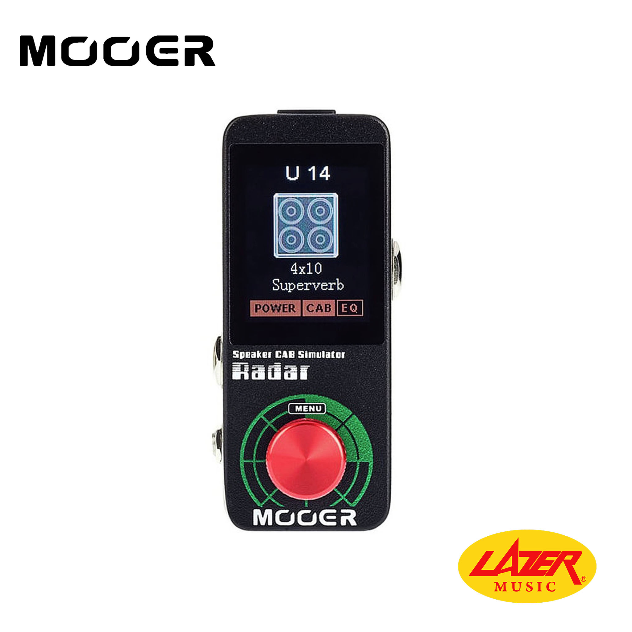 Mooer Radar Speaker Cab Simulator Pedal (RADAR) | Lazada PH
