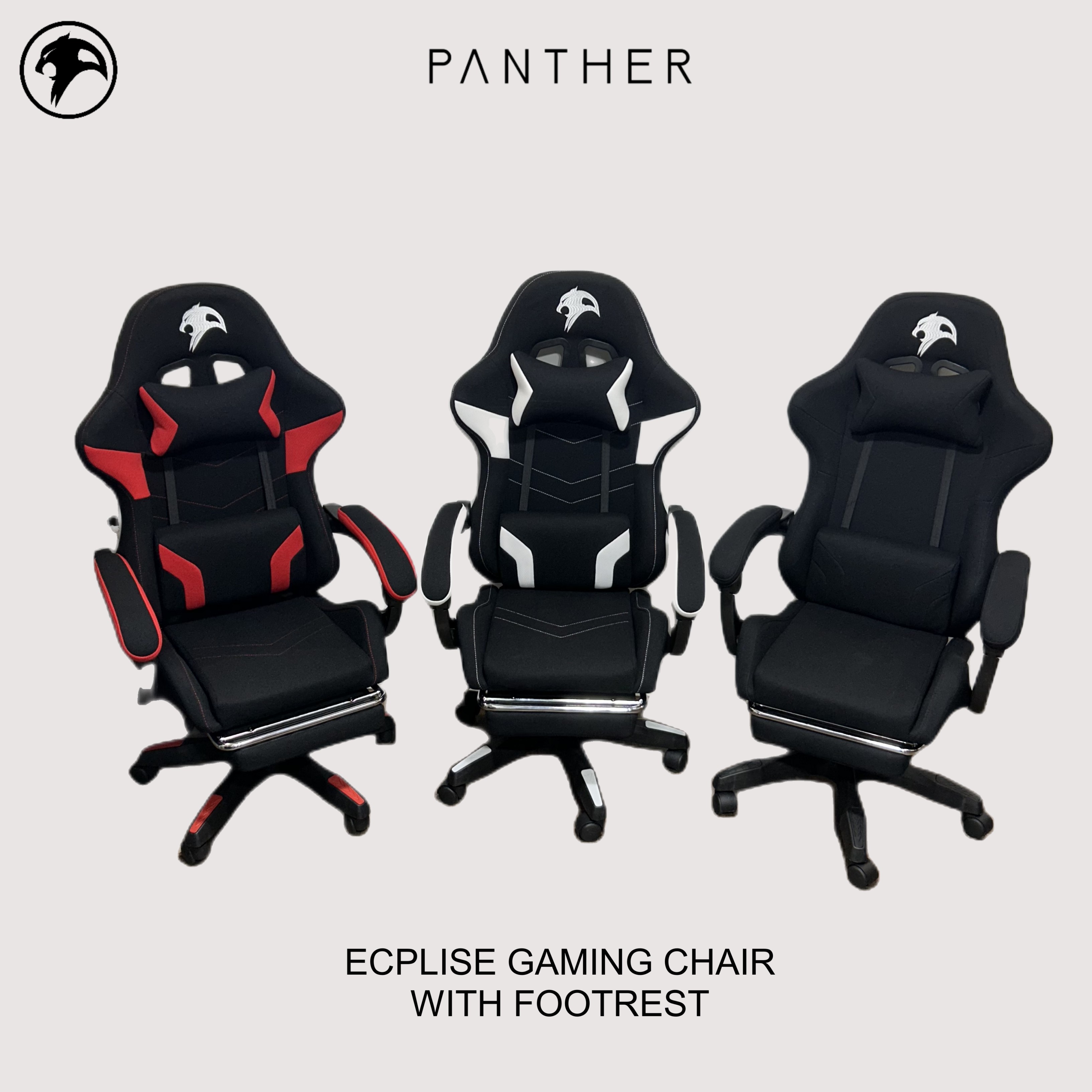 Talius Panther Professioneller Gaming-Stuhl, atmungsaktiver Stoff