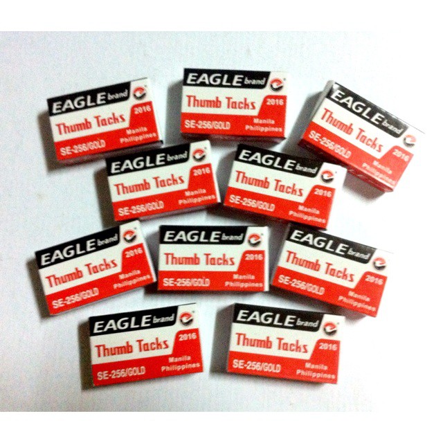 6 Box Thumb Tacks gold steel Lazada PH