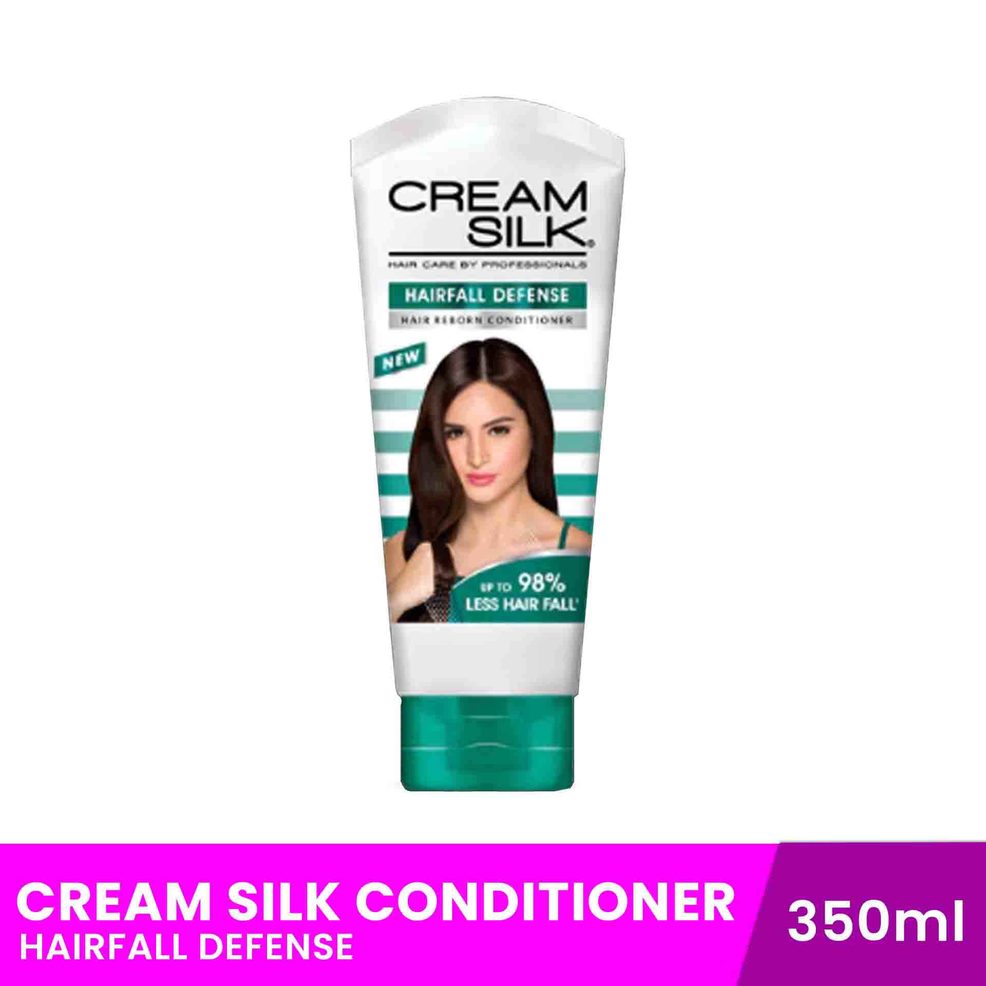CREAM SILK Conditioner Hair Fall Defense 350ml, hair care, personal care,  shampoo partner for men and women, grocery item, unilever | Lazada PH