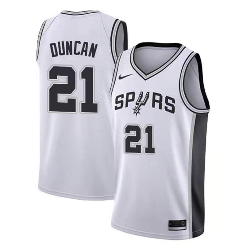 tim duncan basketball jersey