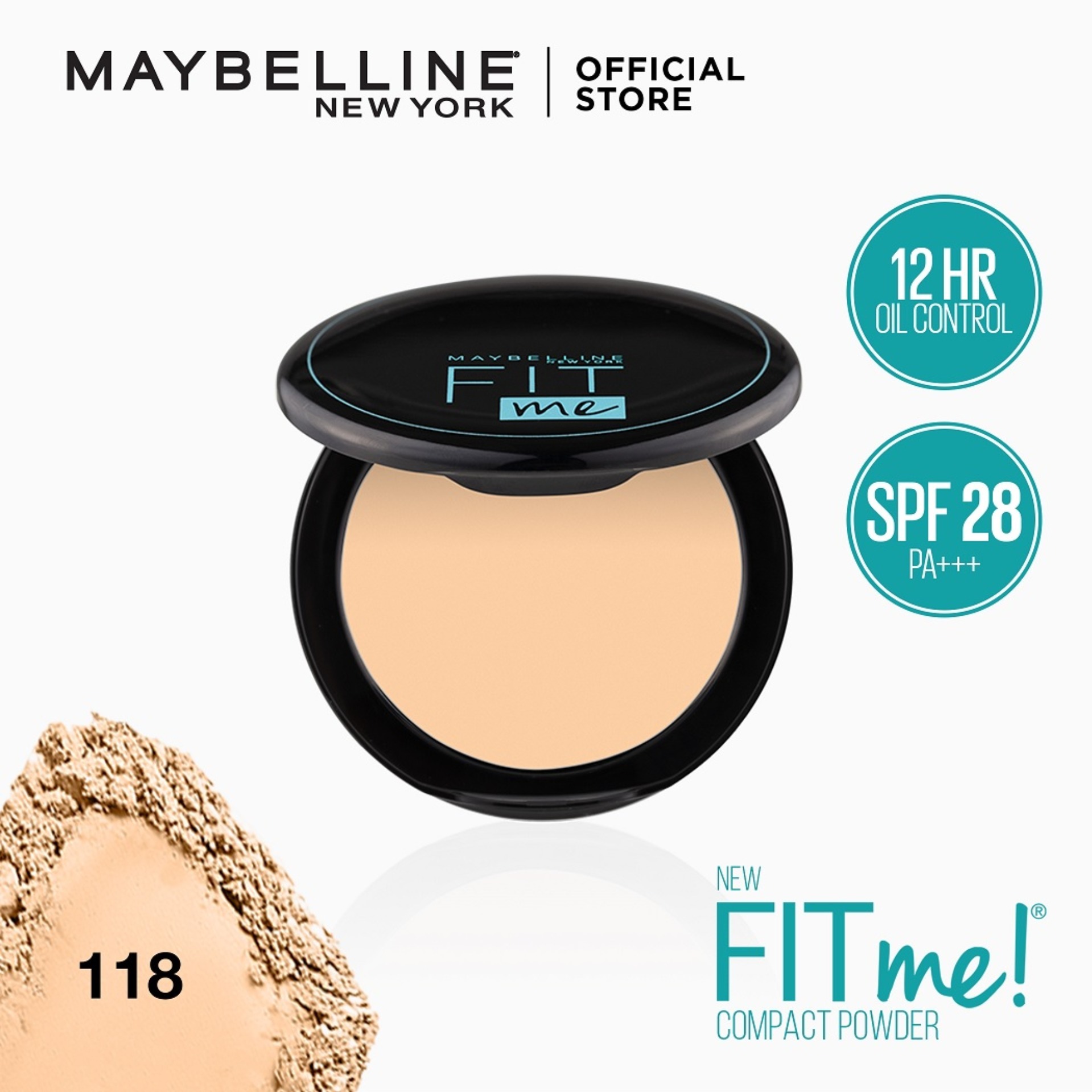 maybelline compact powder with spf